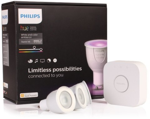 PHILIPS ZESTAW STARTOWY LED PHILIPS HUE GU10 6.5W