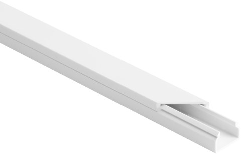 STASIŃSKI SP. Z O.O. Listwa elektroinstalacyjna kpl. BIAŁY LS 20x14 2m (PACZKA 10szt.)