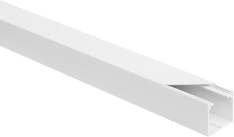 STASIŃSKI SP. Z O.O. Listwa elektroinstalacyjna kpl. BIAŁY LS 40x40 2m (PACZKA 10szt.)