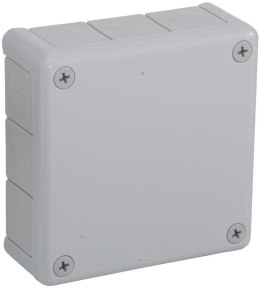 VIPLAST Puszka natynkowa pusta 12 wlotów VIPLAST VP-51 SZARA IP55 118x118x46mm 051-03