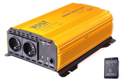 VOLT POLSKA PRZETWORNICA VOLT POLSKA SINUS PLUS 4000 12V / 230V 2000/4000W
