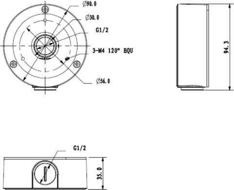 DAHUA UCHWYT DAHUA PFA134