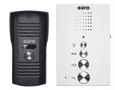 EURA DOMOFON EURA ADP-11A3 ''INVITO'' b/słuchawkowy biały