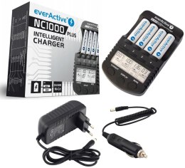 EVERACTIVE Ładowarka procesorowa do akumulatorków AA / AAA everActive NC-1000 PLUS