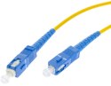 OEM PATCHCORD ŚWIATŁOWODOWY SM 0,5M SIMPLEX 9/125, SC/UPC-SC/UPC