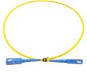 OEM PATCHCORD ŚWIATŁOWODOWY SM 0,5M SIMPLEX 9/125, SC/UPC-SC/UPC