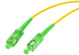 OPTON PATCHCORD ŚWIATŁOWODOWY SM 1M SIMPLEX 9/125, SC/APC-SC/APC 3MM