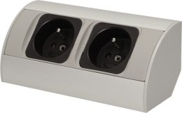 ORNO Gniazdo meblowe 2x250V AC OR-AE-1303/G ORNO