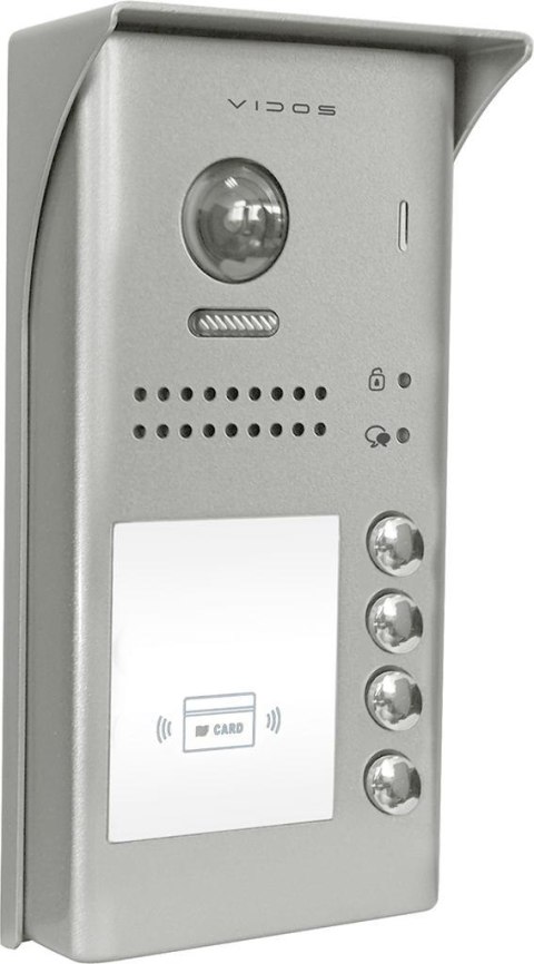 VIDOS Czterorodzinna stacja bramowa VIDOS DUO S1104A