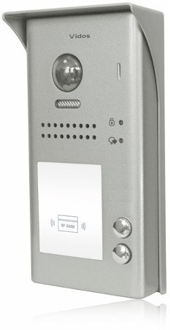 VIDOS Dwurodzinna stacja bramowa VIDOS DUO S1102A
