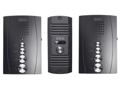 EURA EURA ADP-12A3 ''INVITO'' Domofon głośnomówiący, bezsłuchawkowy, dwie słuchawki