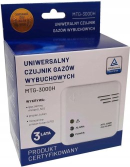 GARVAN Czujnik Gazu Propan-Butan-Metan MTG-3000H