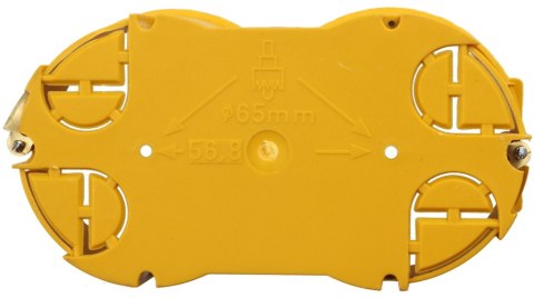 JAVEL PUSZKA PODTYNKOWA PODWÓJNA 4 MOD M45