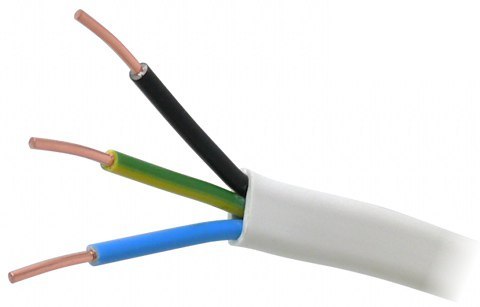 MERCOR Przewód elektryczny drut płaski YDYp 450/750V 3x2,5mm2 100m MERCOR