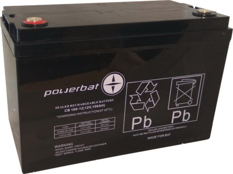 POWERBAT Akumulator PowerBat AGM 100Ah