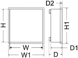 PULSAR OBUDOWA ALARMOWA Pulsar AWO000/CA-4,5,6