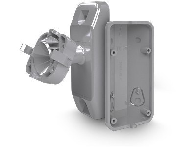 SATEL SATEL BE WAVE Komplet uchwytów ściennych do czujek z serii OPAL i AOD-210 BRACKET C GY ABAX2