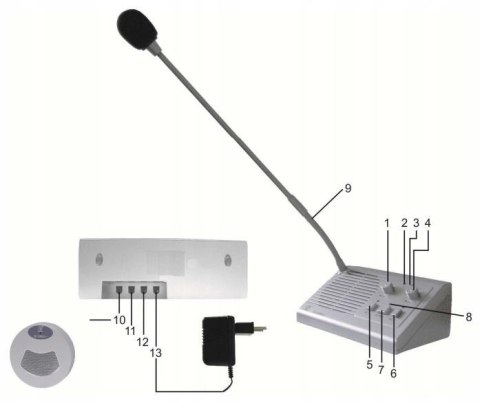 LONBON INTERKOM KASOWY LONBON SD-2006DL+