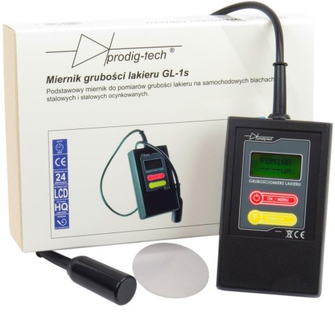 PRODIG-TECH Miernik grubości lakieru Prodig-Tech GL-1S FE Sonda