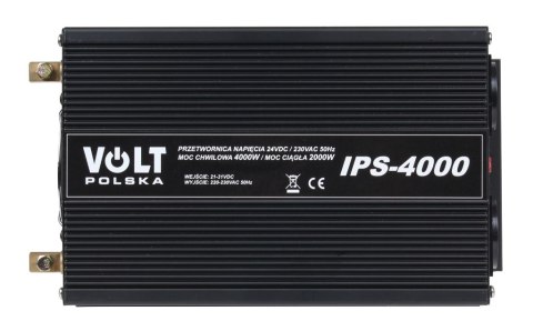 VOLT POLSKA PRZETWORNICA VOLT POLSKA IPS-4000 24V / 230V 2000/4000W