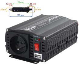 VOLT POLSKA PRZETWORNICA VOLT POLSKA IPS-500 12V / 230V 350/500 W