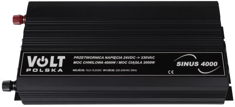 VOLT POLSKA PRZETWORNICA VOLT POLSKA SINUS 4000 24V / 230V 2000/4000W