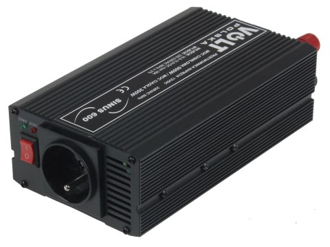 VOLT POLSKA PRZETWORNICA VOLT POLSKA SINUS 600 12V / 230V 300/600W