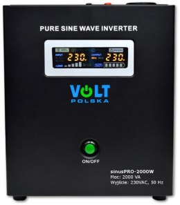 VOLT POLSKA PRZETWORNICA VOLT POLSKA SINUSPRO-2000W 24V 1400/2000W