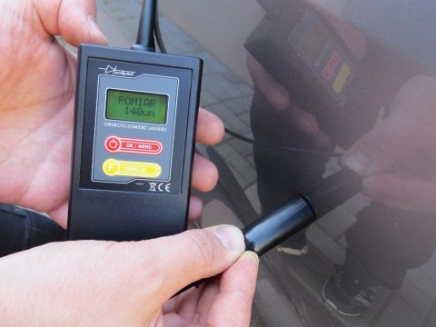 PRODIG-TECH MIERNIK GRUBOŚCI LAKIERU PLUS POKROWIEC